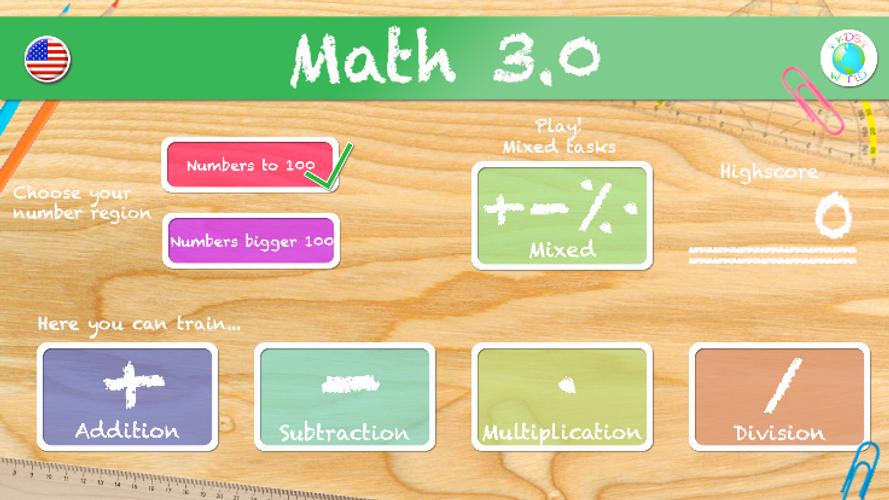 Math 3 Numbers to and over 100