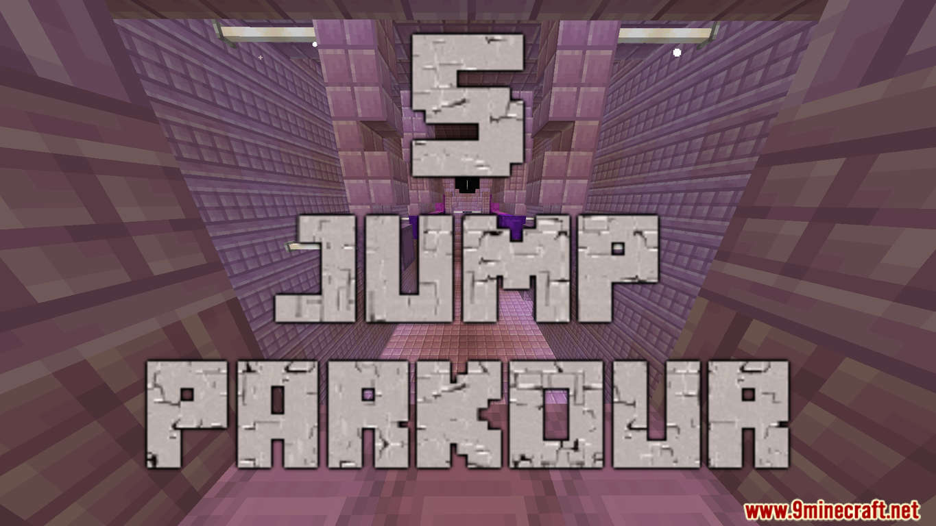 5 jumps Parkour Map | My World 1.16.4 version 1.16.4