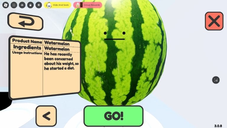 How to get Watermelon in Secret Staycation