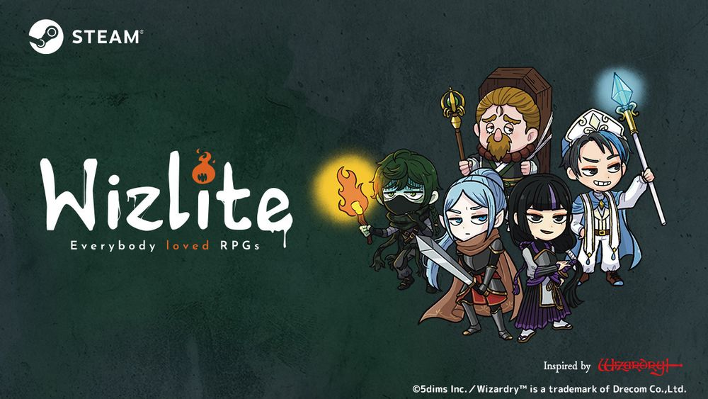 The new RPG masterpiece "Wizlite" of the spirit of the classic "Witchcraft" and the Roguelite element launched the first experience on December 5th