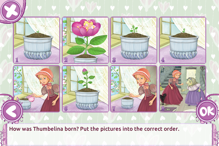 Thumbelina Story and Games