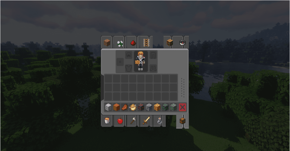 แพ็คเกจทรัพยากรวัสดุอินเทอร์เฟซ Minecraft Interface