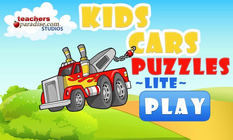 Kids Cars Shape Puzzles LITE