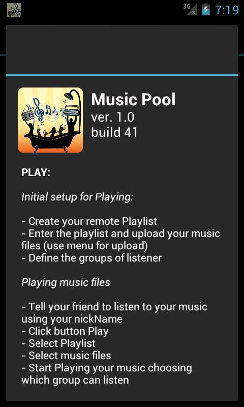 Music Pool Group Play