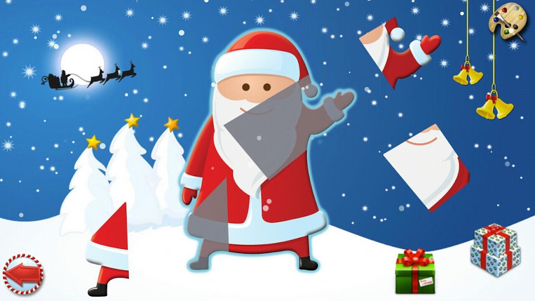 Coloring book Christmas Games