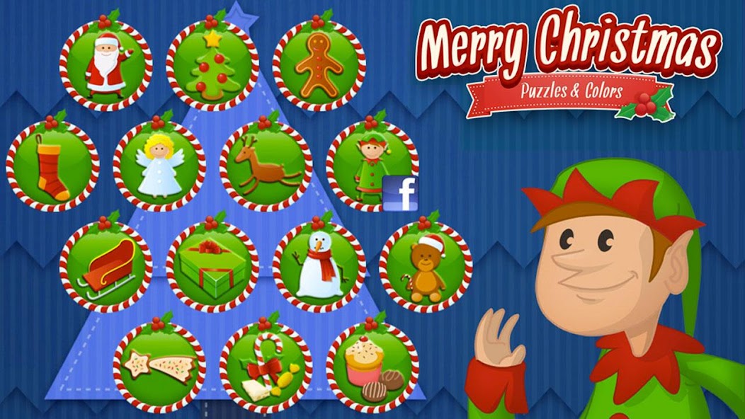 Coloring book Christmas Games