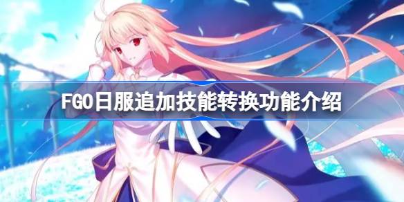 Введение в FGO японский сервер Функция преобразования дополнительных навыков