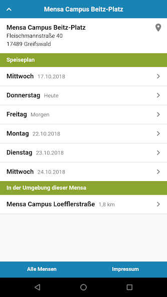 Mensa Greifswald