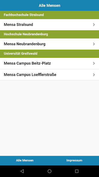 Mensa Greifswald