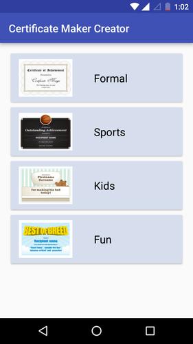 Certificate Maker Creator