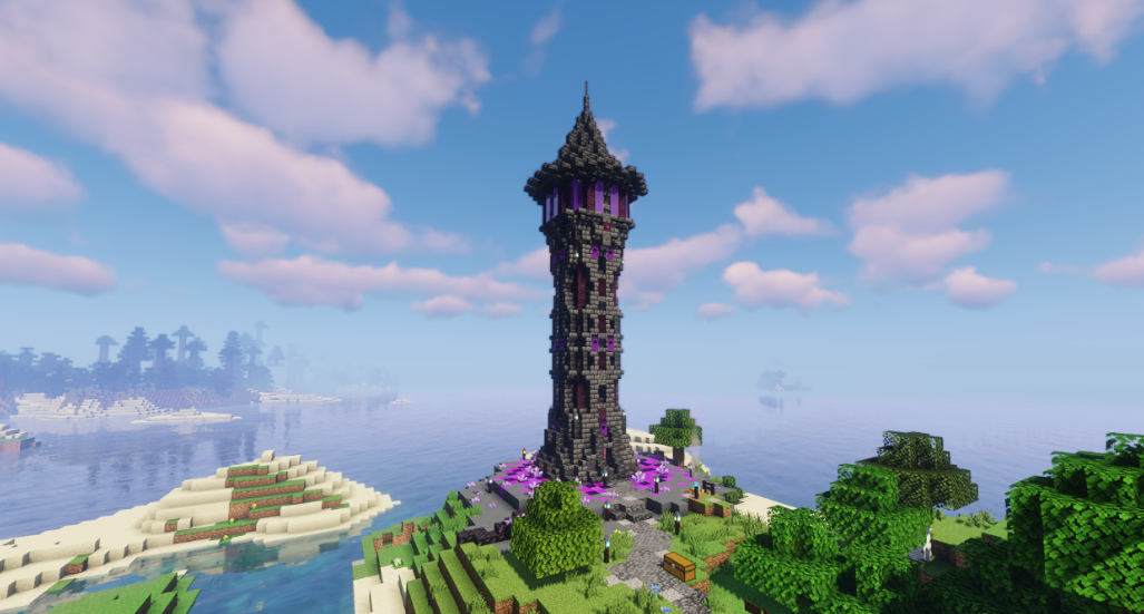 Carte de la tour de l'assistant Minecraft |