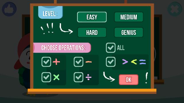 Math for kids game