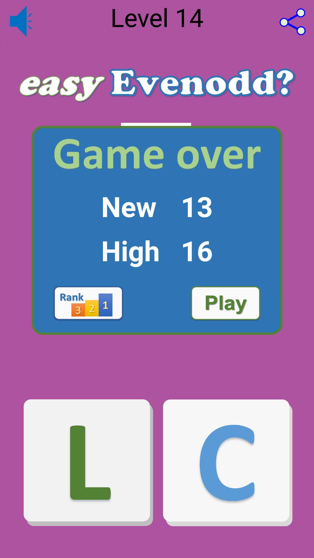 easy Evenodd?