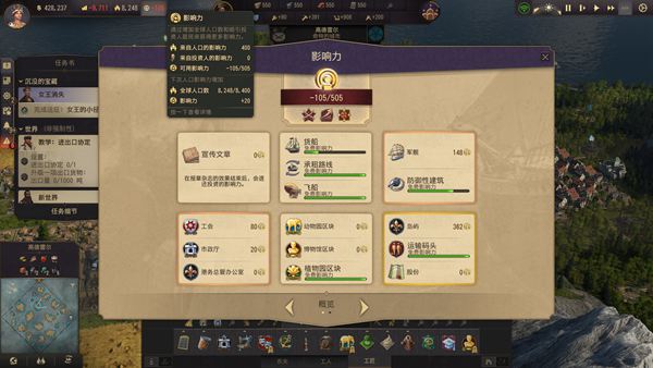 Era 1800 Influence Acquisition Guide