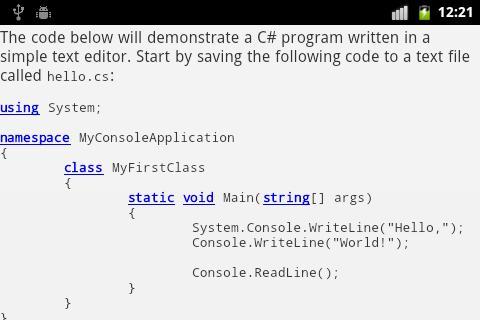 C Sharp Programming EBook
