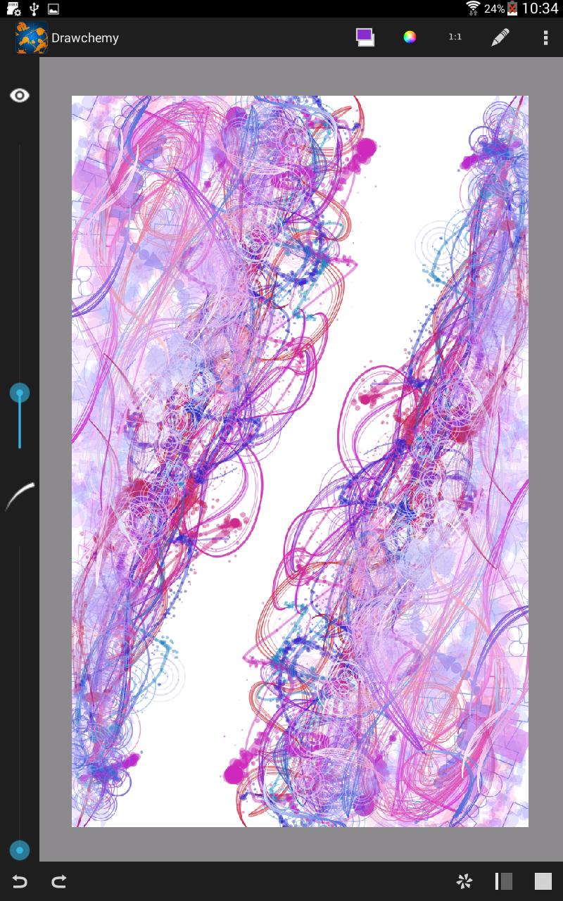 Drawchemy, abstract drawing
