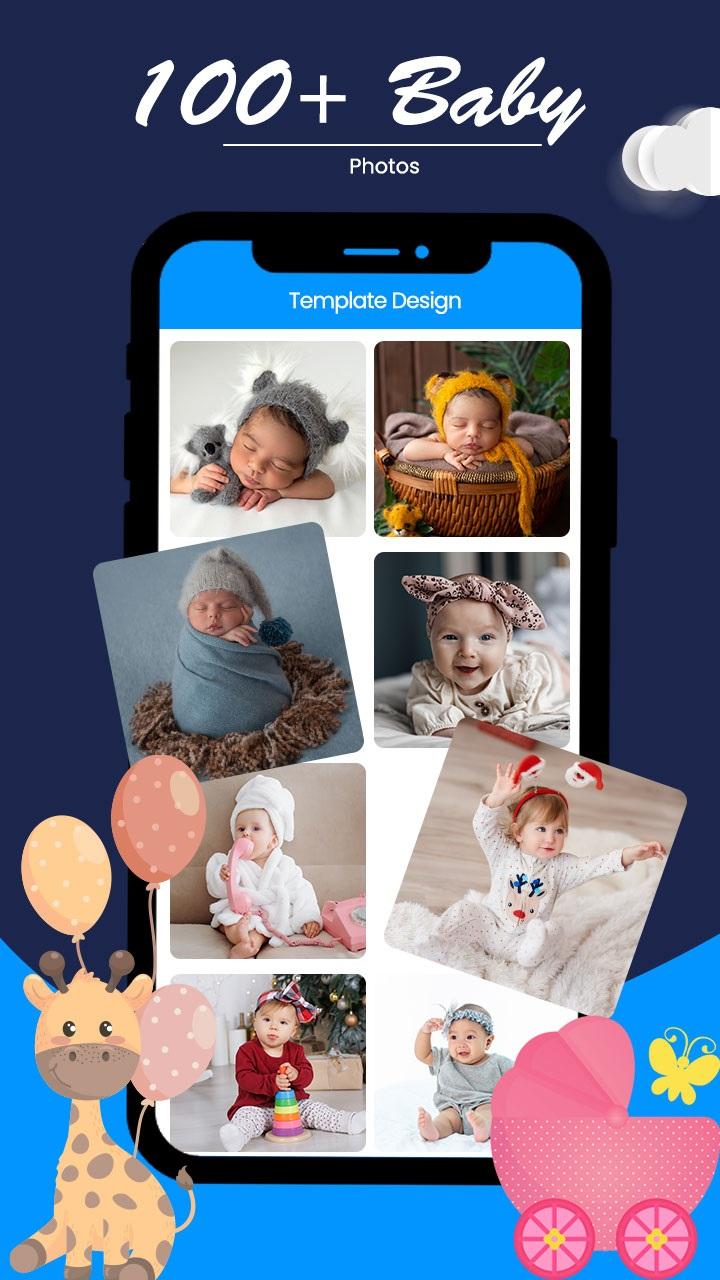 Baby story Template and editor