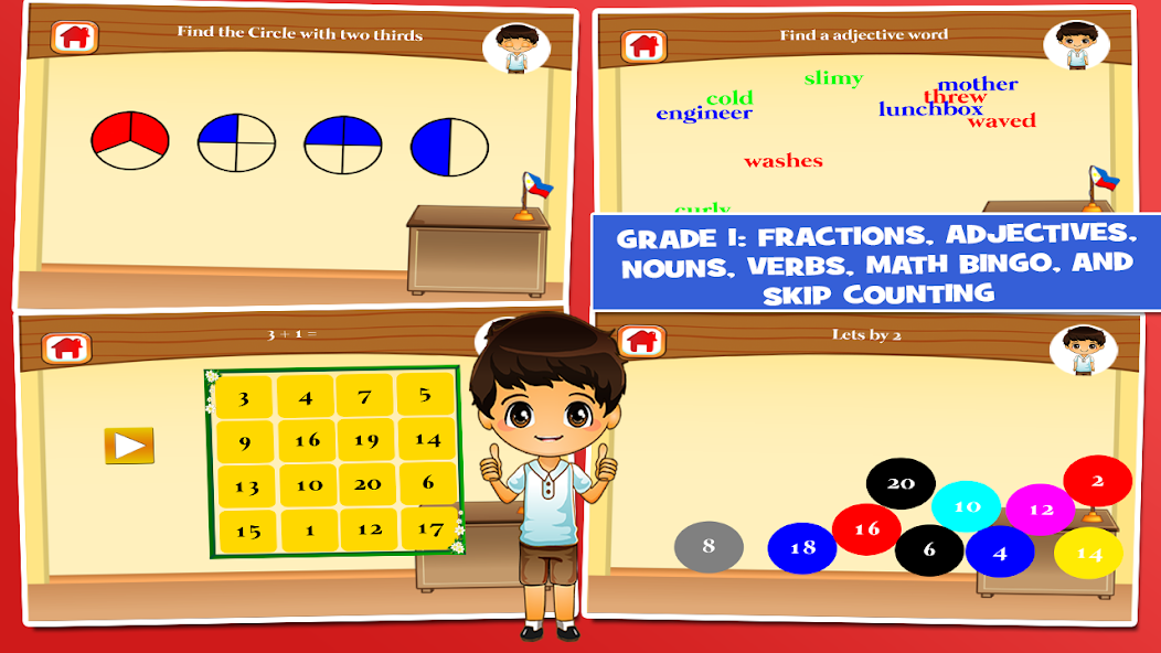 Pinoy Quiz for Grade One