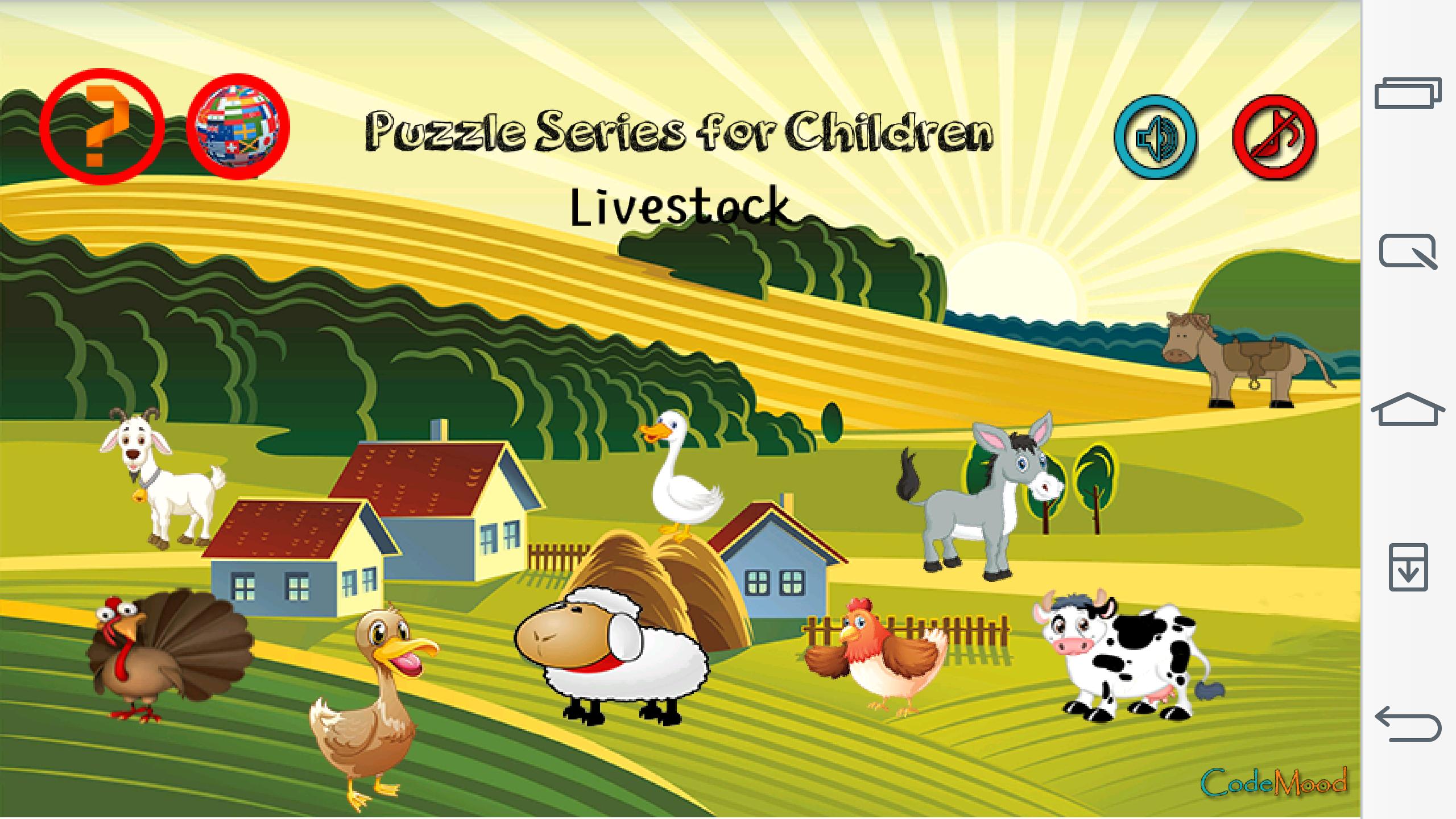Farm Animal Puzzle