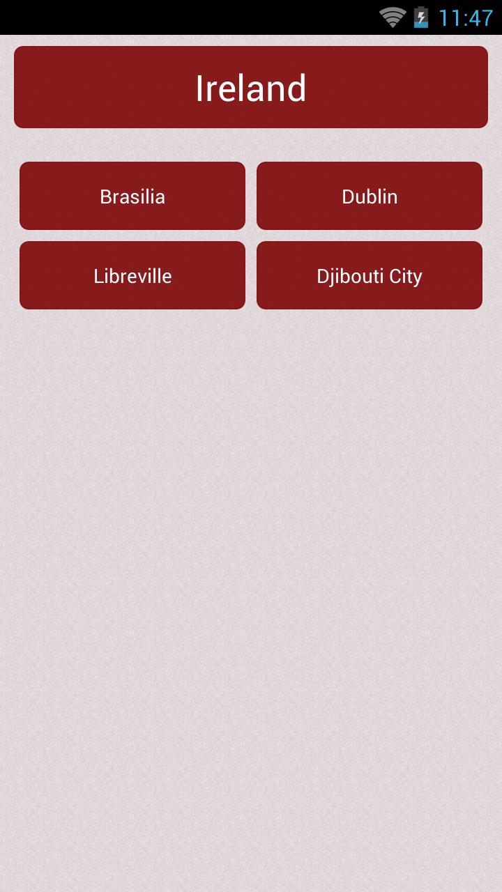 Cities and Countries Quiz