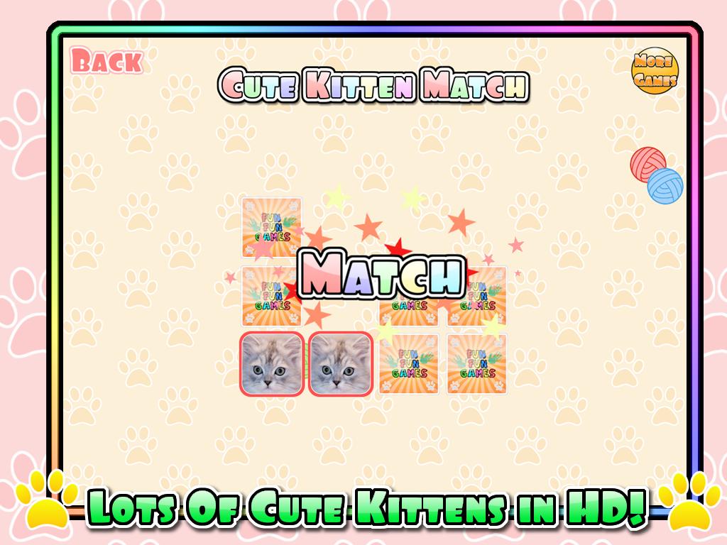 Cute Kitten Match