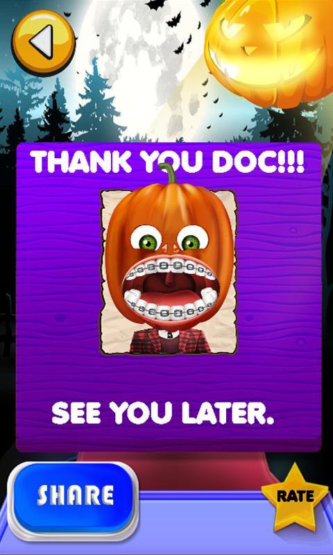 Dentist Mania - Halloween Game