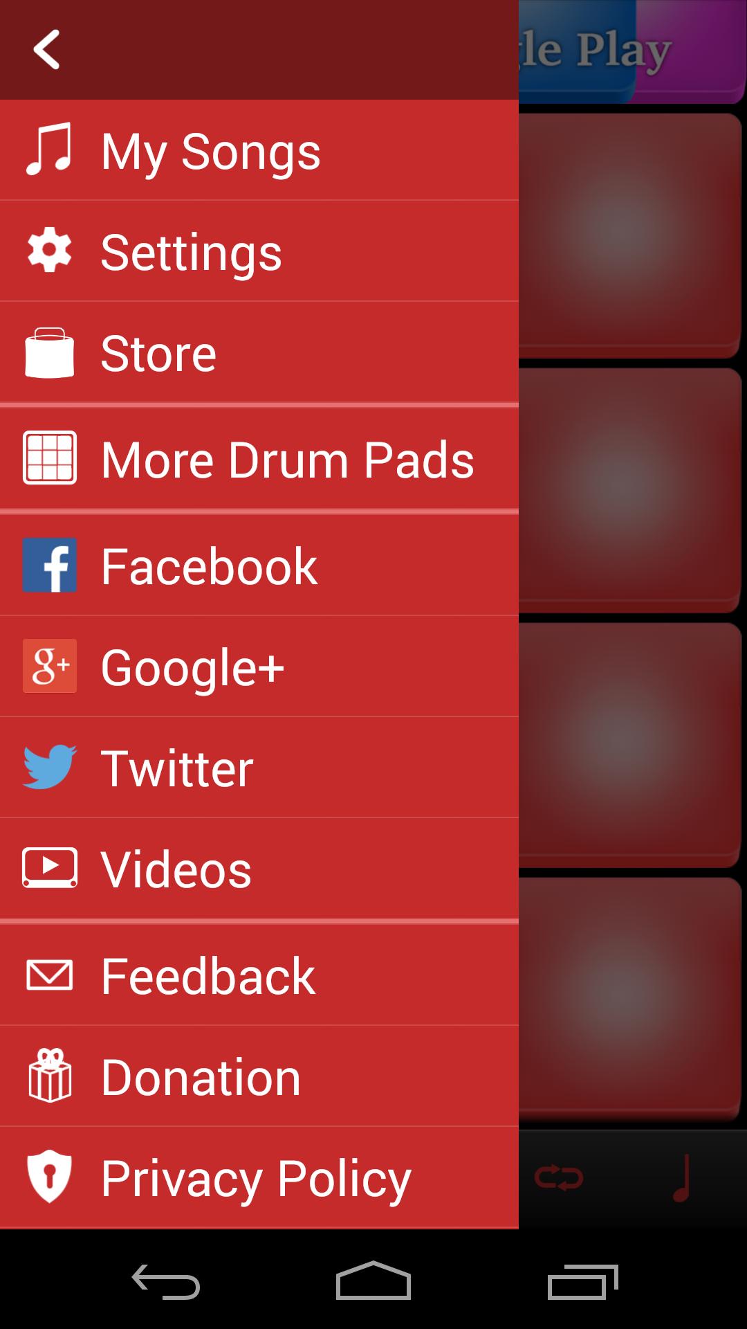 Rock Drum Pads