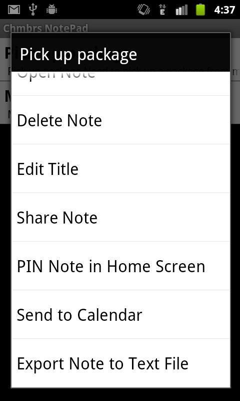Chmbrs NotePad