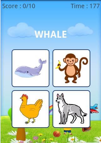 Wild Animals Quiz - For Kids