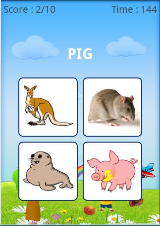 Wild Animals Quiz - For Kids