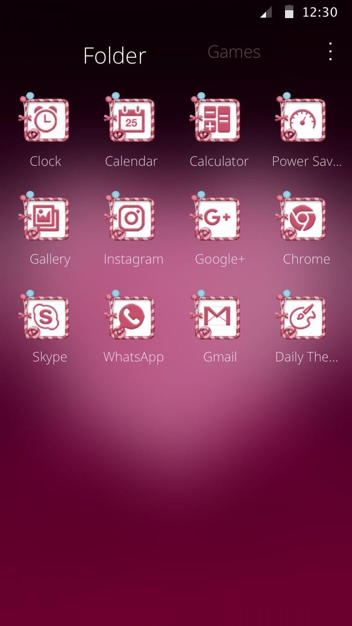 Shine Pink Cute Love Female Stars Sparkle Theme