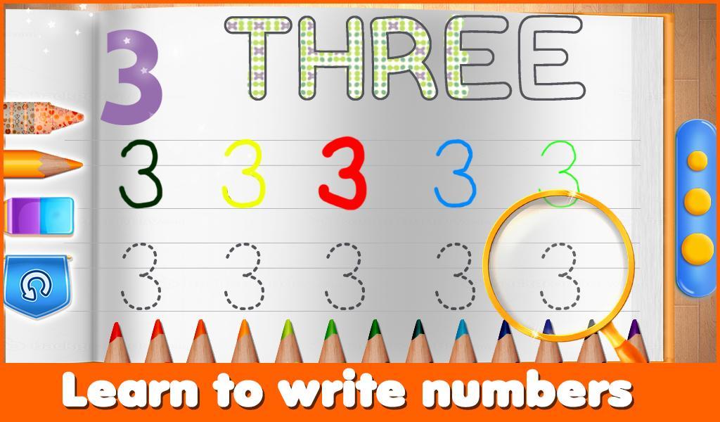 Tracing Letters Kids Game