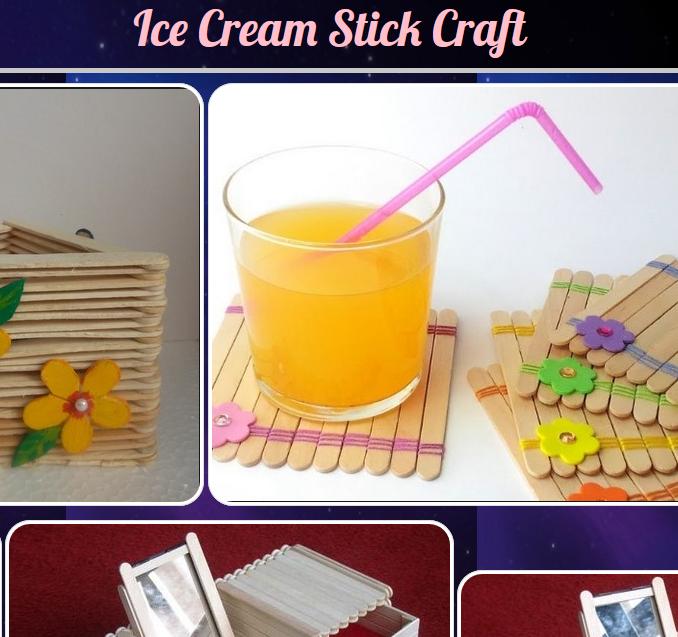 Ice Cream Stick Craft