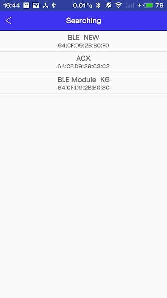 ACX BLE Setup