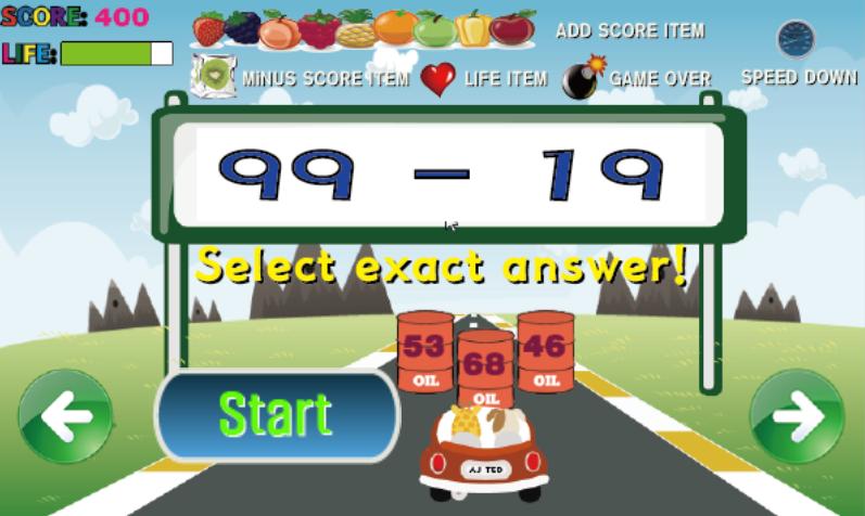 Racing Subtraction