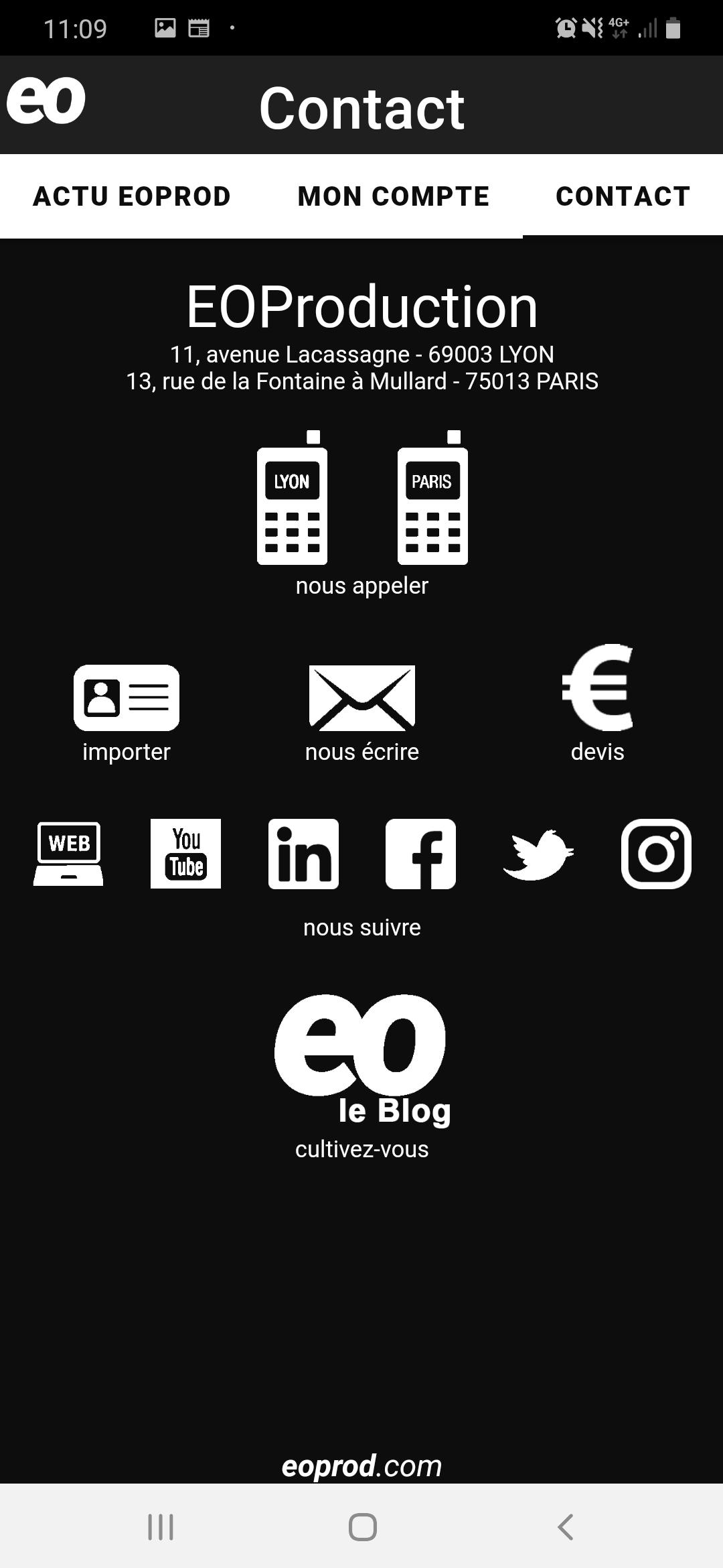 EOProd Mobile