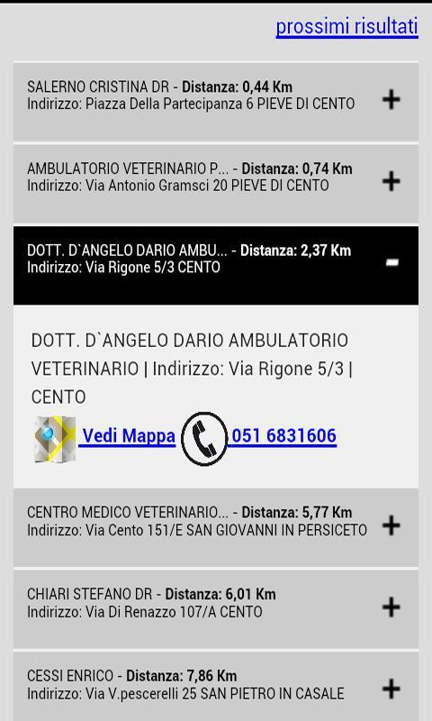 Cerca Veterinario