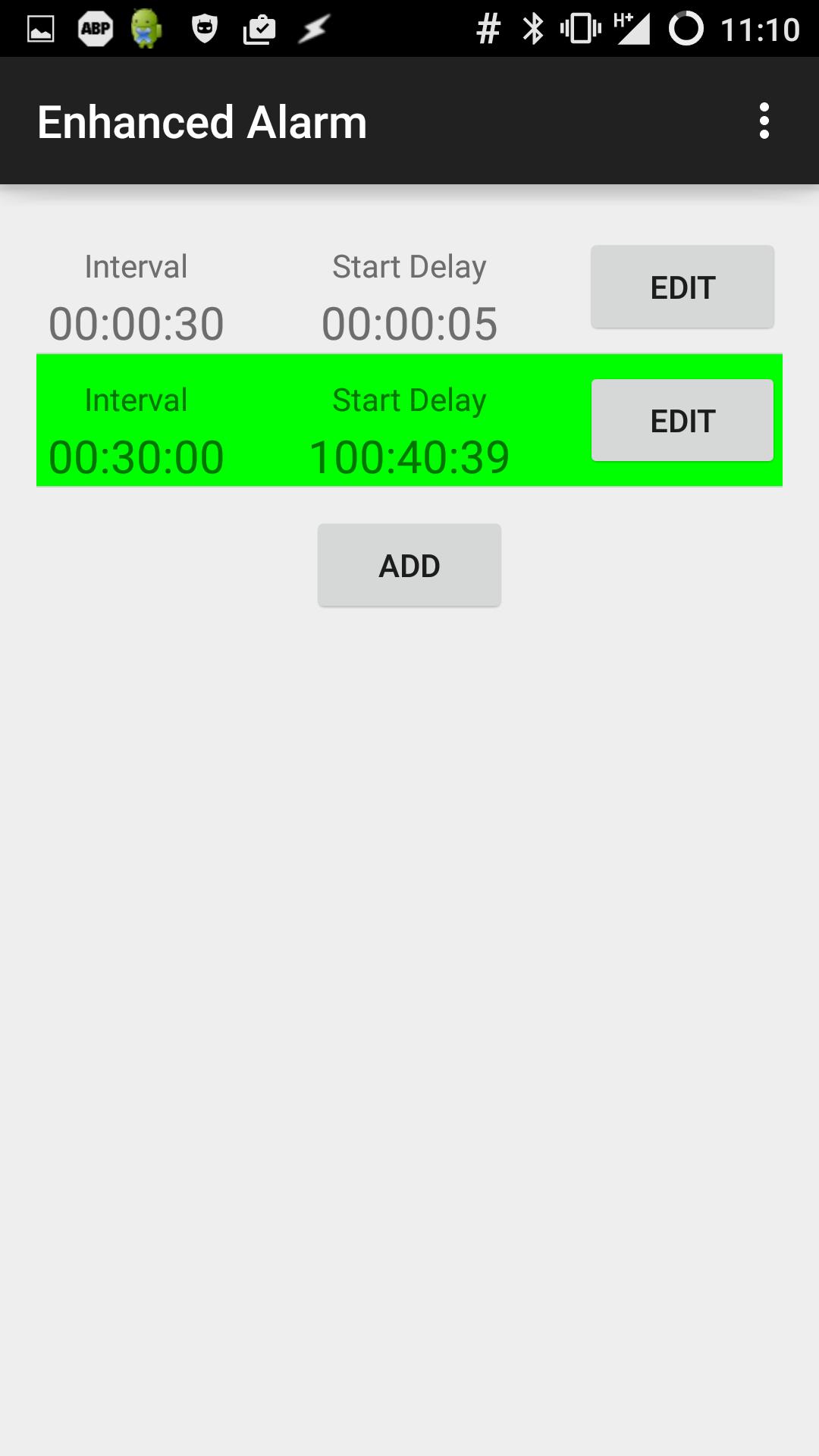 Enhanced Alarm