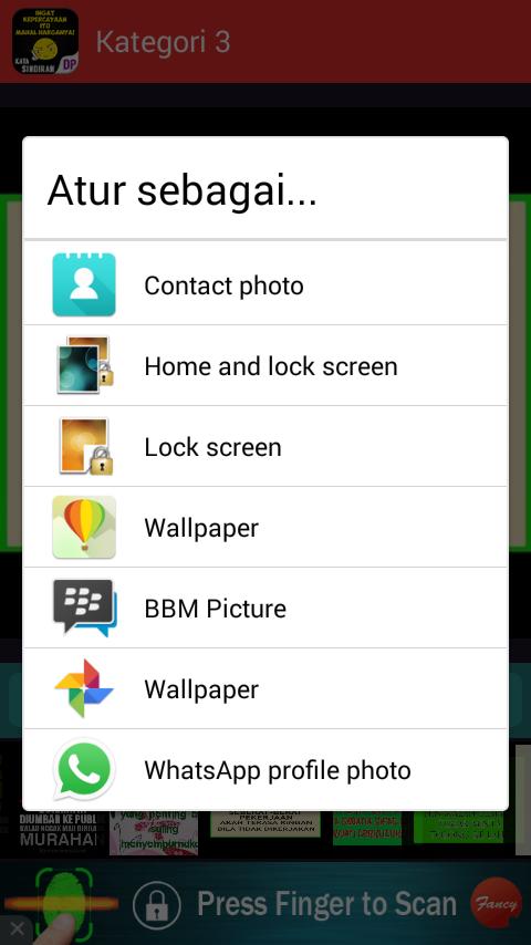 Gambar DP Kata Sindiran