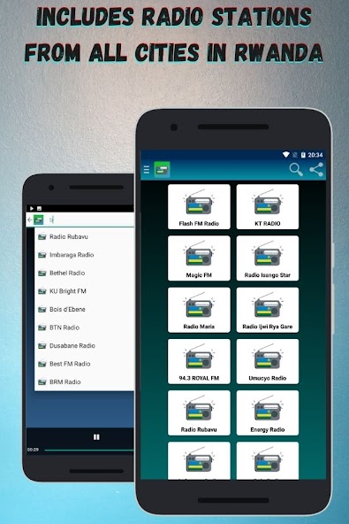 All Rwanda Radio Stations Live