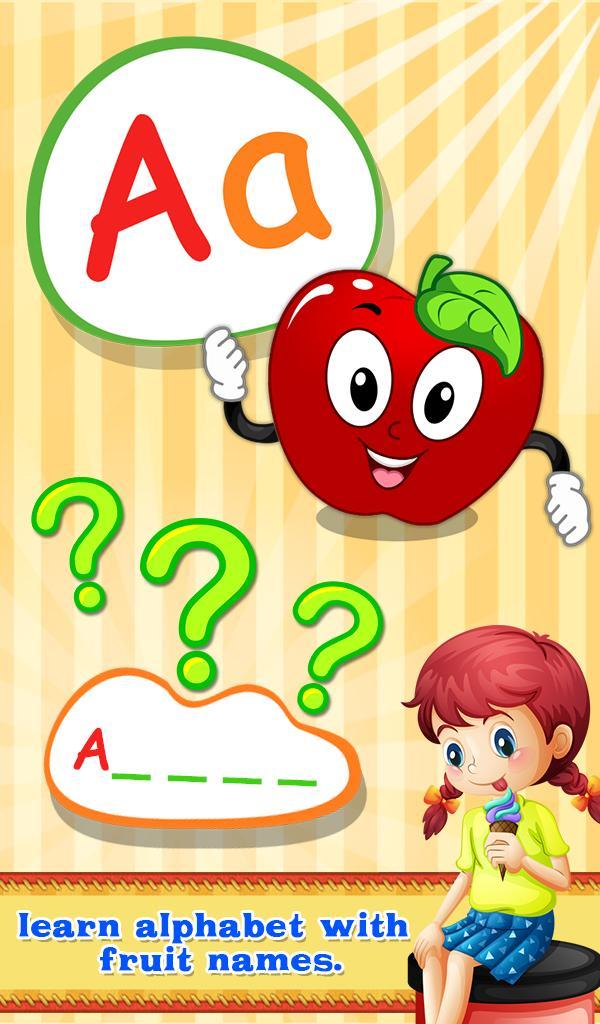Fruit & Veg Alphabets For Kids