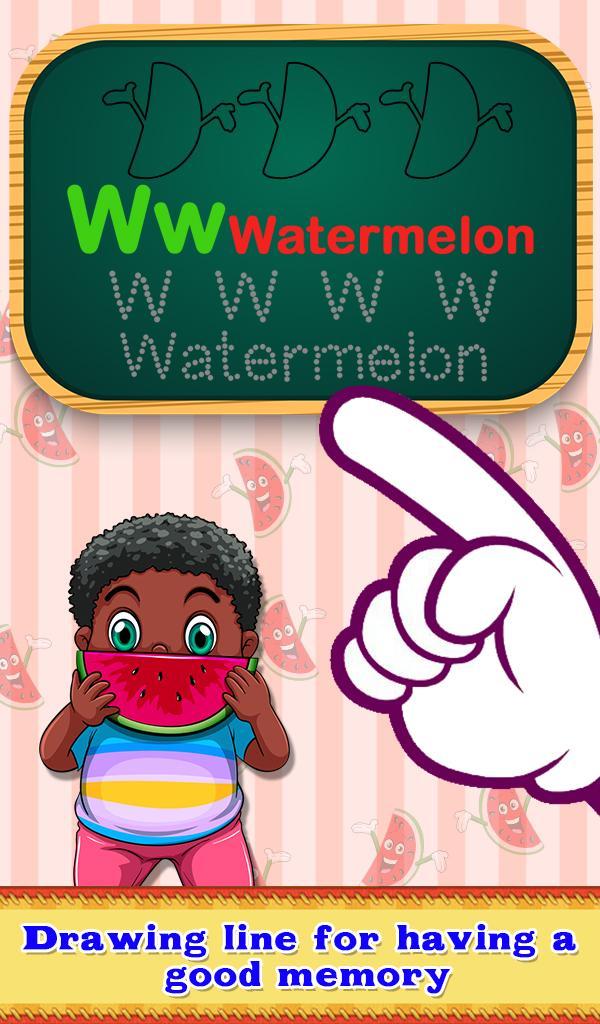 Fruit & Veg Alphabets For Kids