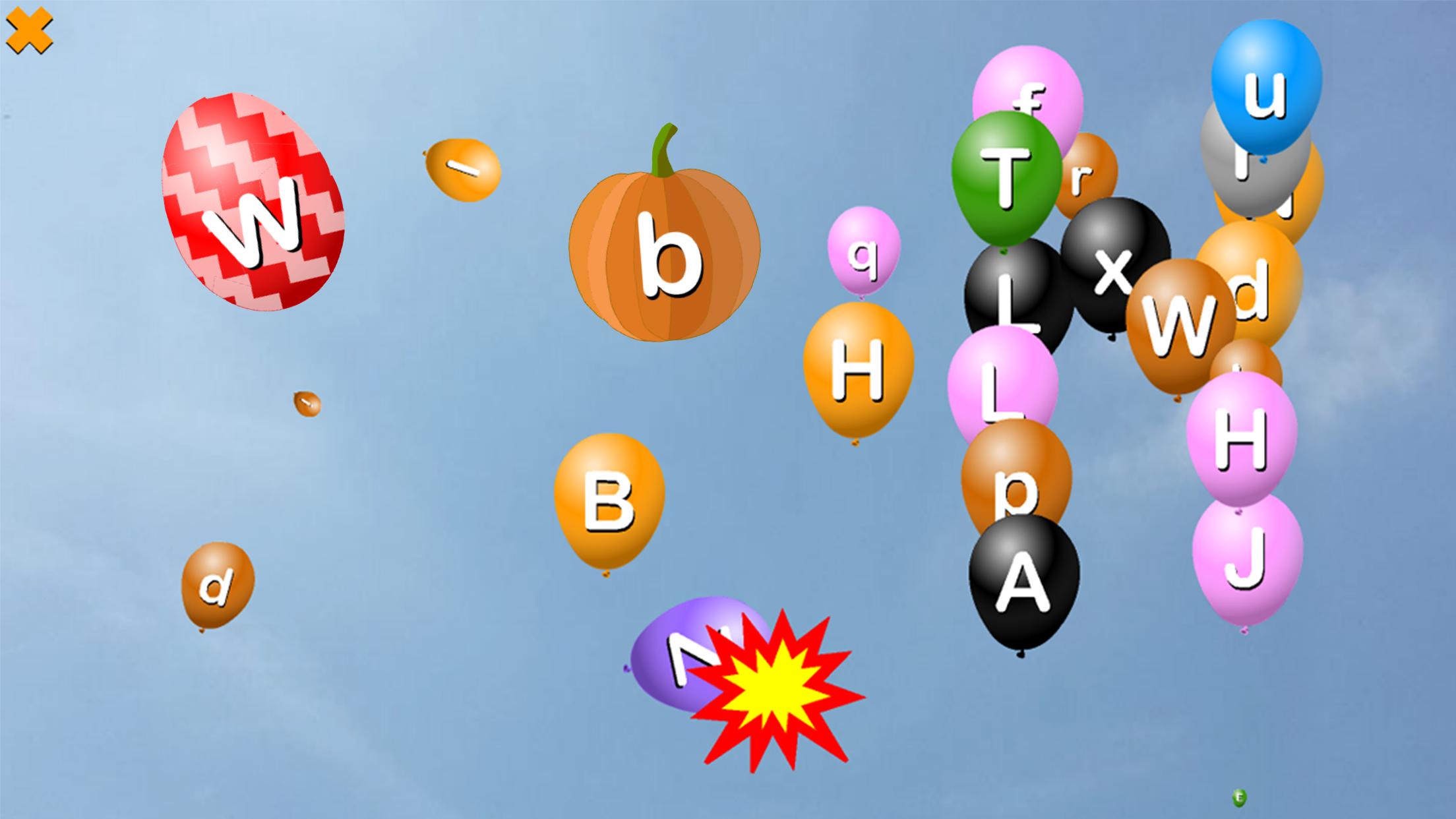 Alphabet Balloons Free