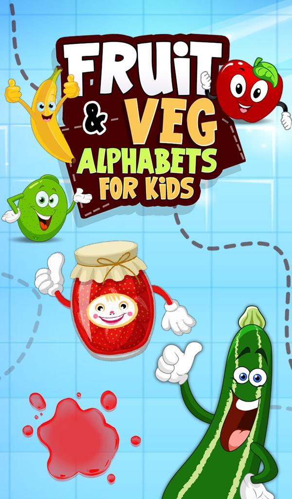 Fruit & Veg Alphabets For Kids