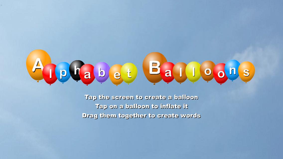 Alphabet Balloons Free