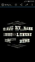 3D My Name Deluxe Wallpaper