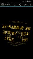 3D My Name Deluxe Wallpaper