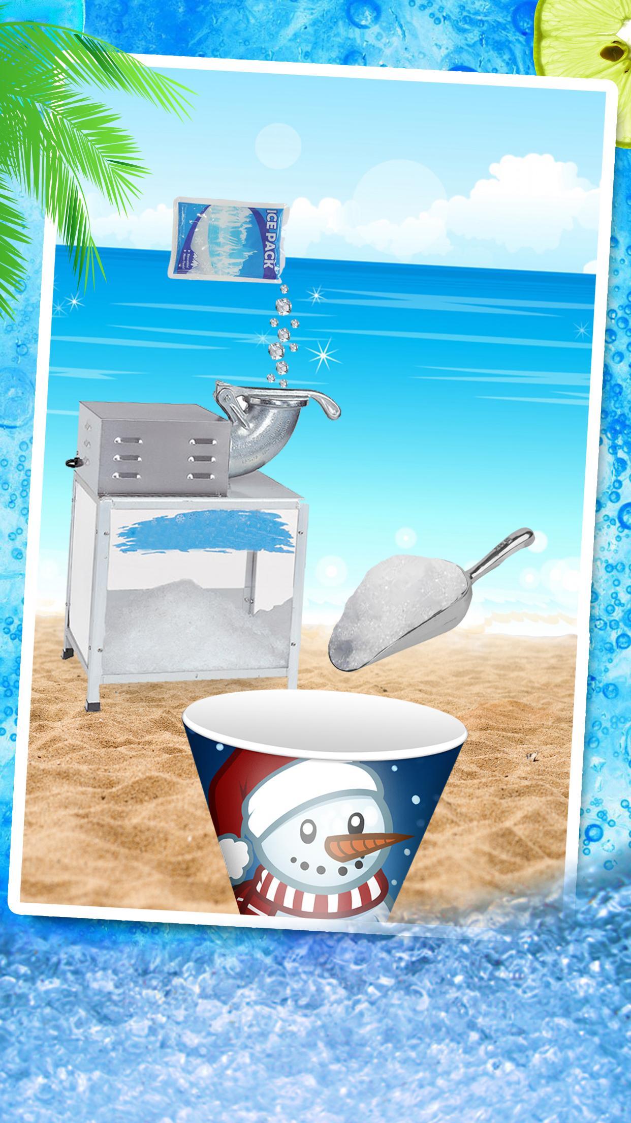 Snow Cones Maker Kids Food