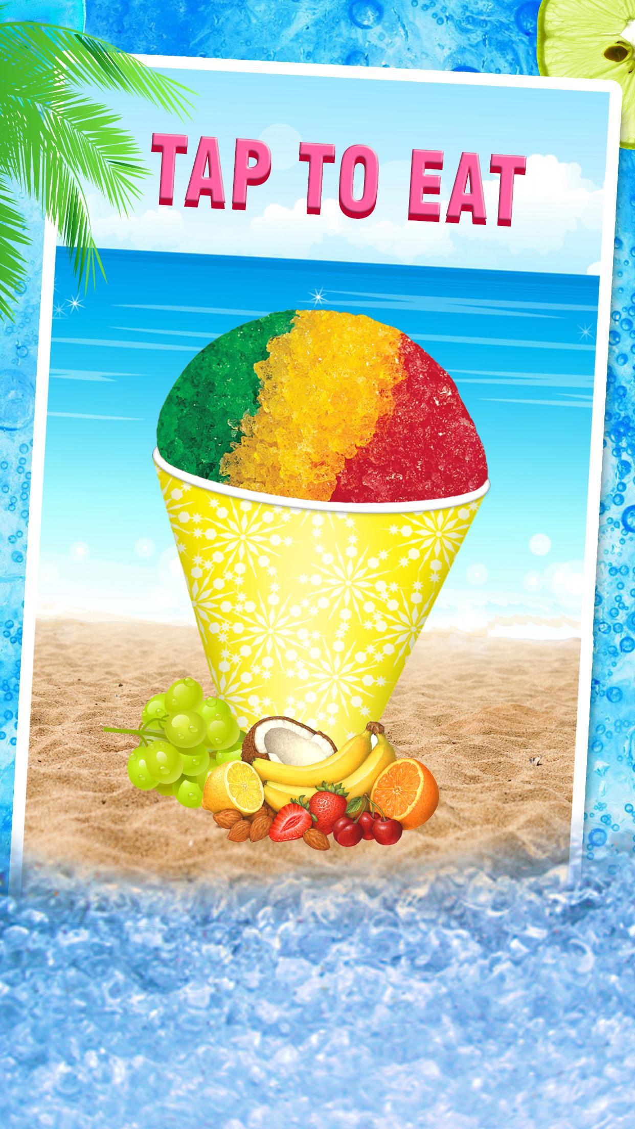 Snow Cones Maker Kids Food