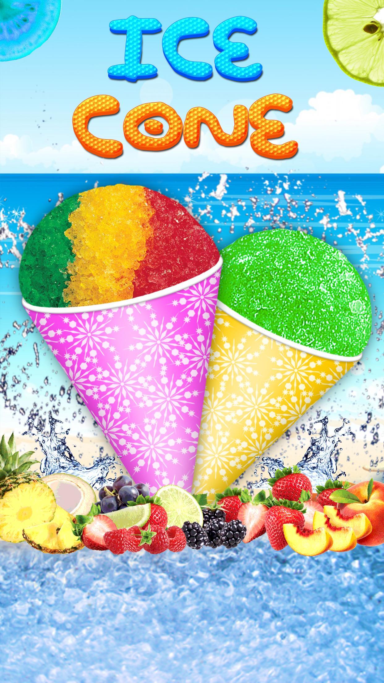 Snow Cones Maker Kids Food